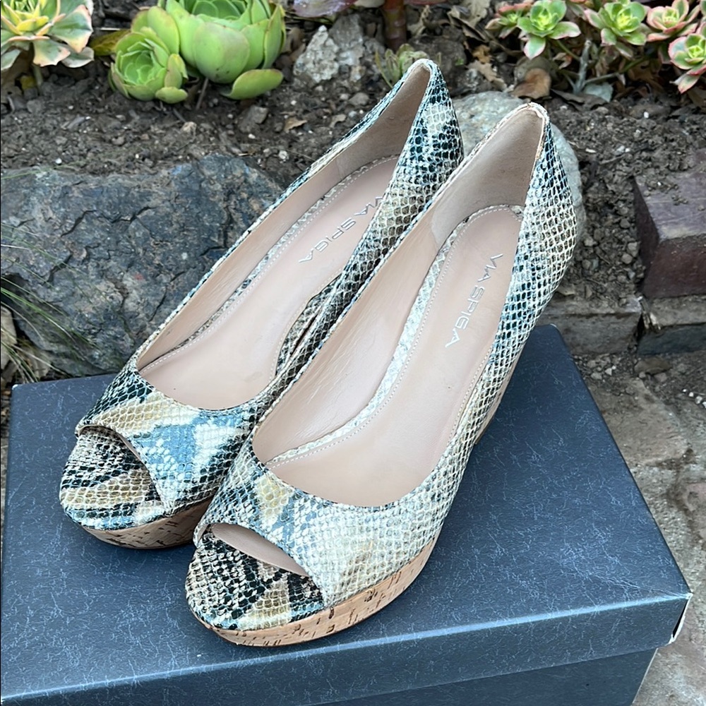 Via Spiga snake multi metallic